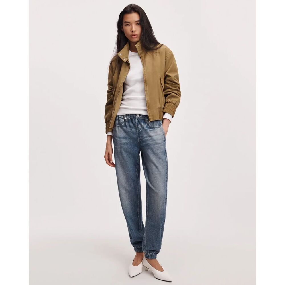 Rag & Bone Pull On Miramar Faux Jean Jogger S